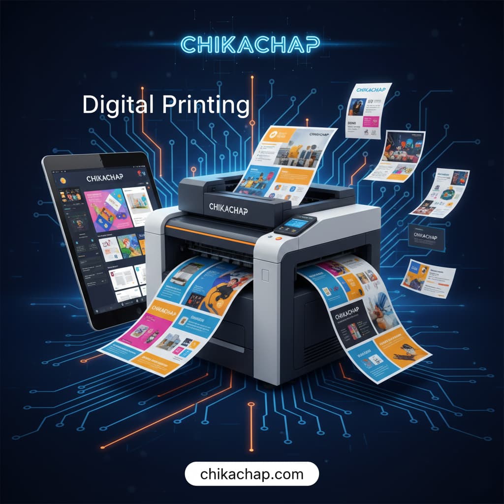 چاپ دییجیتال تراکت | چاپ فوری و آنلاین | چیکوچاپ