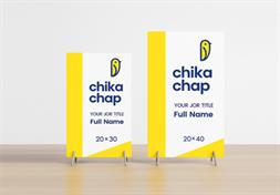 چاپ استند رومیزی  